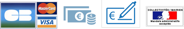 Cartouches Oise, modes de paiements